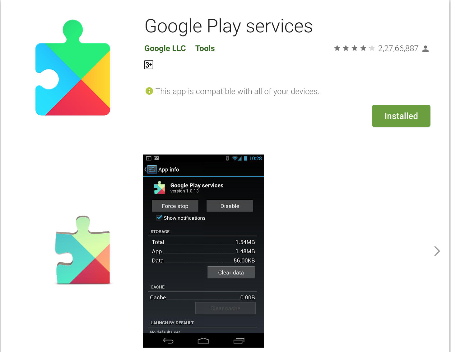 google play services for android 4